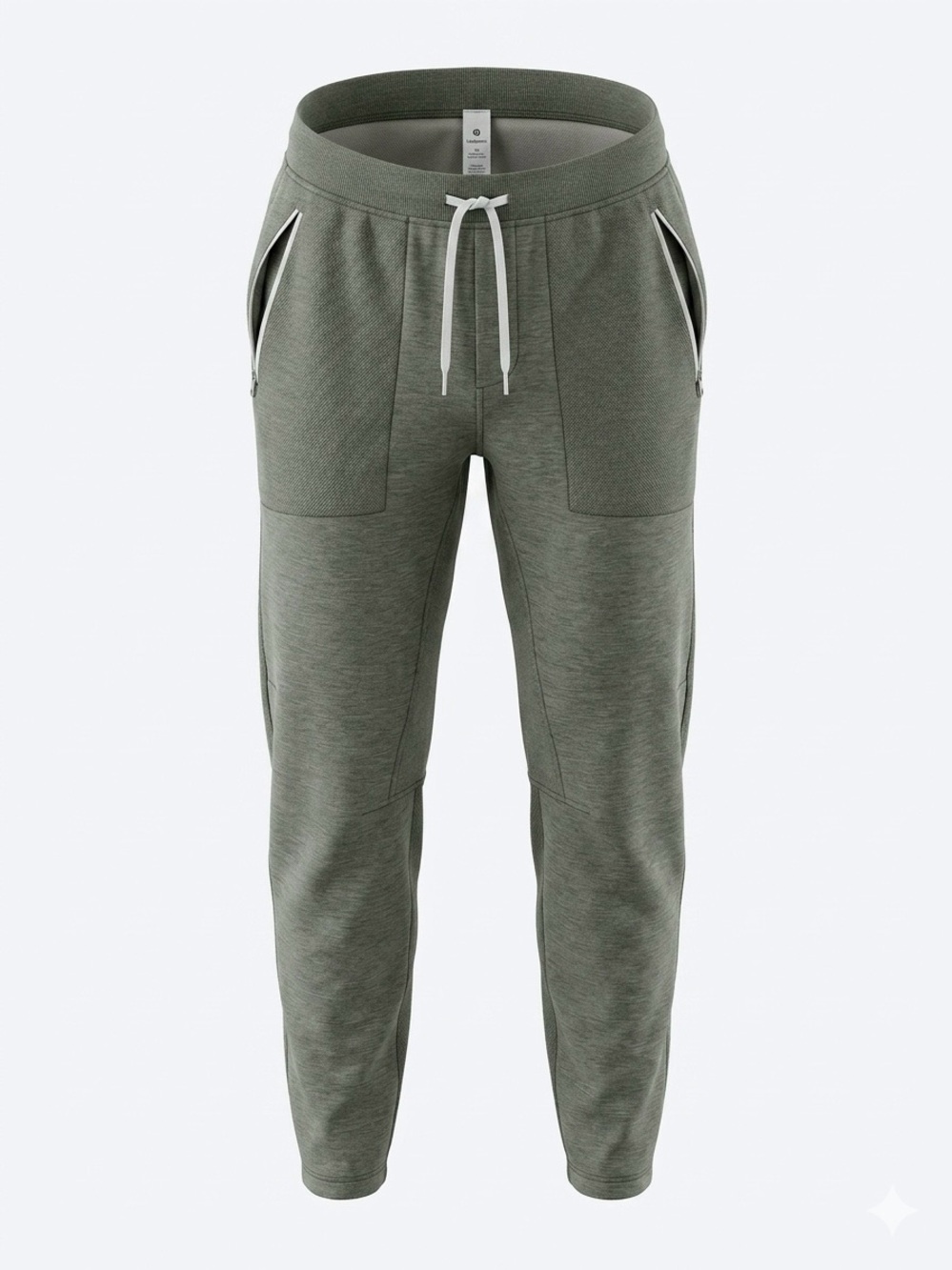 lululemon athletica Men’s Gray Drawstring Joggers. Slim fit. Large